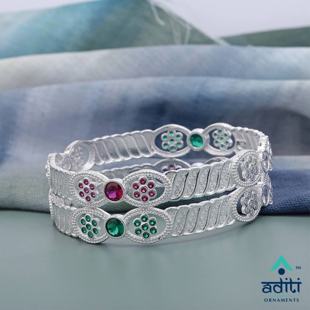 Micro Bangles, Silver Bangles, Aditi Ornaments